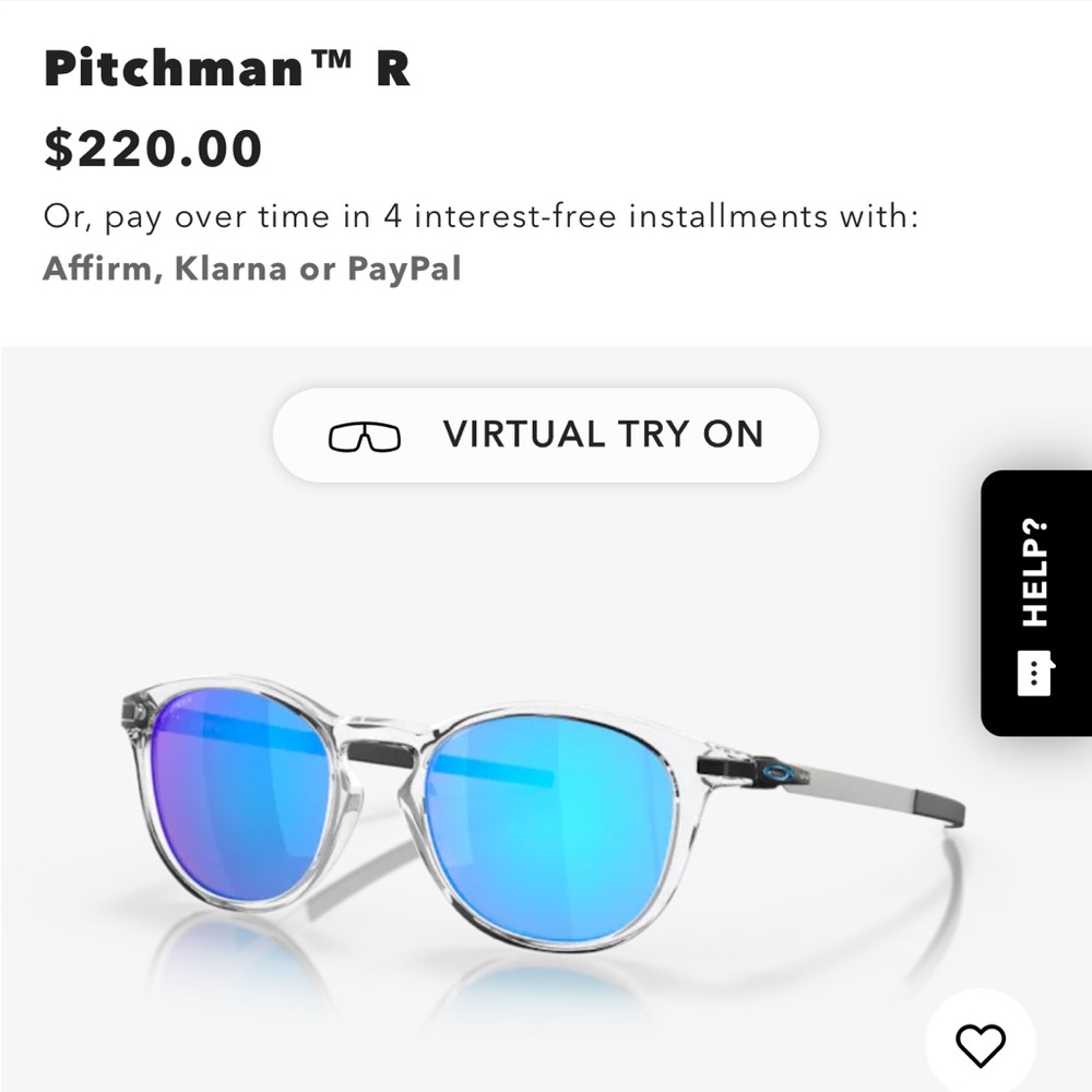Oakley Pitchman R sunglasses/prescription sunglasses